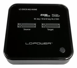 LC-Power Docking station for NVME M.2 SSDs (Docking Station For Nvme M.2 - Ssds - Warranty: 12M)