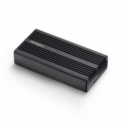 StarTech.com USB4 M.2 NVMe Enclosure, 40Gbps, External USB-C/Thunderbolt NVMe SSD Enclosure, Aluminum Heatsink Case, B+M/M-Key (USB4 NVME ENCLOSURE M.2 SSD - USB-C/THUNDERBOLT 5/4 SSD ENCLOS)
