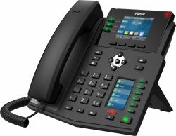 Fanvil X4U V2 IP-Telefon Schwarz 12 Zeilen LCD WLAN (X4U Ip Phone Black 12 Lines - Lcd Wi-Fi - Warranty: 12M)