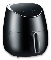 Severin FR 2445 Fritteuse Einzelbild 5 l Eigenständig 2000 W Heißluftfritteuse Schwarz, Metallisch, Silber (Severin FR 2445 frituregryde Enkelt 5)