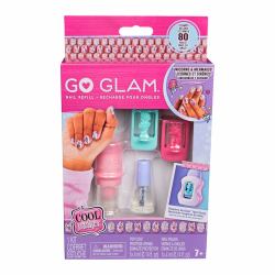 Cool Maker , GO GLAM Nail Kit Refill, Unicorn & Mermaid Designs, Style 80 Nails [Packaging May Vary], Arts and Crafts Kids Toys for Ages 7 and up (Cool Maker GO GLAM Nail Stamper Refill)