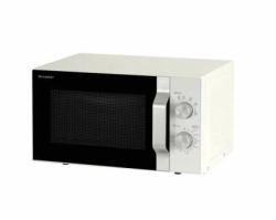 Sharp R204WA Mikrowelle Silber, Weiß Solo-Mikrowelle Arbeitsplatte 20 l 800 W (Sharp R204WA mikrobÃ¸lgeovn SÃ¸lv, Hvid)