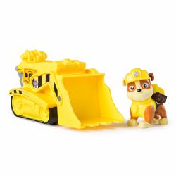PAW Patrol , Rubble’s Bulldozer Toy Truck with Collectible Action Figure, Sustainably Minded Kids Toys for Boys & Girls Ages 3 and Up (PAW Patrol Rubbleâs Bulldozer)