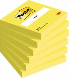 3M 7100180386 note paper Square Yellow 100 sheets Self-adhesive (3M 7100180386 selvklÃ¦bende huskeseddel)
