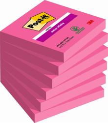 3M 7100263208 note paper Square Pink 90 sheets Self-adhesive (3M 7100263208 selvklÃ¦bende huskeseddel)