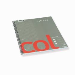 Bantex Col writing notebook A4+ 70 sheets Grey, Red (Bantex Col blok og notesblok A4+ 70 ar)