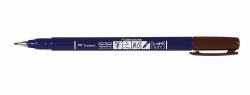 Tombow Fudenosuke calligraphy pen Brown 1 pc[s] (Tombow Fudenosuke kalligrafipen Brun 1)