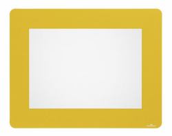 Durable 180804 self-adhesive symbol Yellow (Durable Removable A4 Floor Frame [10])