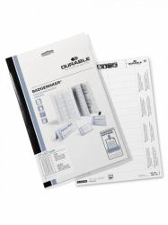 Durable BADGEMAKER Badge insert White 600 pc[s] (Durable BADGEMAKER Inserts 17x67mm [600])