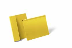 Durable 172304 label holder 50 pc[s] (Durable Hanging Pocket A4 Yellow [50])