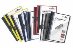 Durable DURACLIP 30 report cover PVC, Steel Multicolour (Durable DURACLIP 30 A4 Folder Assorted [25])