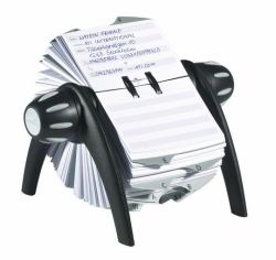 Durable 2416 index card tray 72 x 104 mm (Durable TELINDEX FLIP VEGAS Black)