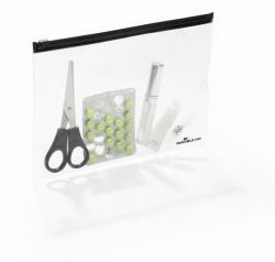 Durable 248001 pen/pencil holder Black, Transparent (Durable Water Resistant ZIP LOCK BAG A5 [5])