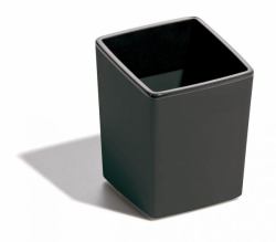 Durable VARICOLOR PEN CUP pen/pencil holder Charcoal (Durable VARICOLOR Pen Pot Charcoal)