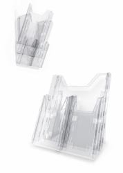 Durable COMBIBOXX Pro Prospektständer Transparent (Durable COMBIBOXX 5 Stand A4 and 1/3 A4)