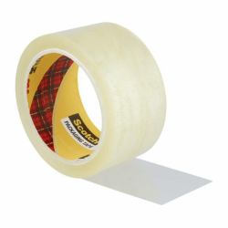ScotchÂ® Secure Seal Packaging Tape Transparent 50 mm x 50 m 1 Roll/Pack