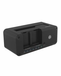 ICY BOX IB-2924MSCL-C31, Docking & CloneStation, klont 1x 2,5"/3,5" zu 1x M.2 NVMe & M.2 NVMe zu M.2 NVMe, erkennt 3x Laufwerke über USB-C®/-A Host 10 Gbit/s (Storage Drive Docking Station - Usb ...