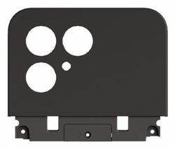 Fairphone F6COVU-1ZW-WW1 mobile phone spare part Back housing cover Black (UPPER BACK COVER BLACK V1 - FAIRPHONE 6)