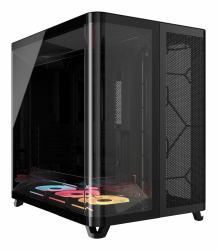 Corsair AIR 5400 LX-R RGB iCUE LINK Midi Tower Black (AIR 5400 LX-R RGB MID TOWER BLACK)