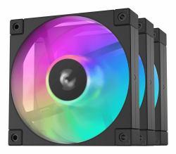 DeepCool FD12 ARGB-3 in 1 Computergehäuse Ventilator 12 cm Schwarz, Weiß 3 Stück[e] (DeepCool FD12 120mm ARGB 3 in 1 case fan)