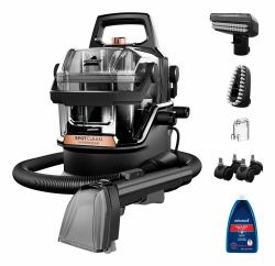 Bissell SpotClean Hydrosteam Pro Nettoyeur vapeur traineau 1,9 L 1000 W Noir, Cuivre, Transparent (BISSELL SpotClean Hydrosteam Pro)