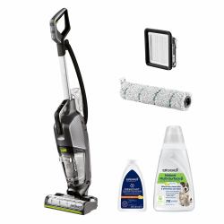 Bissell CrossWave HydroSteam PET Select Standstaubsauger AC Trocken&Nass Beutellos 0 l 1100 W Grau (BISSELL Crosswave Hydrostem Pet Select)