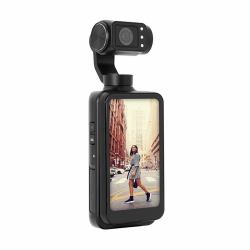 AgfaPhoto MCX3 Kamera mit Aufhängung 4K Ultra HD 8 MP WLAN Schwarz (AgfaPhoto MCX3 kardanled kamera 4K Ult)