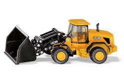 Siku JCB 457 WLS Radlader-Modell Vormontiert 1:87 (SUPER JCB 457 WLS Radlader [gelb/schwa)