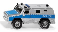 Siku Rheinmetall MAN Survivor R Modell Polizeiwagen Vormontiert 1:50 (Siku Rheinmetall MAN Survivor R Politi)