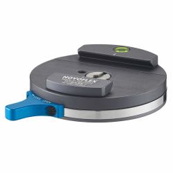 Novoflex Q=BASE-II Stativkopf-Zubehör Schwarz, Grau (Tripod Head Accessory Black, - Grey - Warranty: 12M)