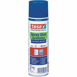 TESA 60021-00000 stationery adhesive Spray glue (Stationery Adhesive Spray Glue - Warranty: 12M)