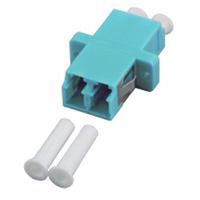 VALUE 21.99.0646 adaptateur de fibres optiques LC/LC 1 pièce[s] Turquoise (Fibre Optic Adapter Lc/Lc 1 - Pc[S] Turquoise - Warranty: 12M)