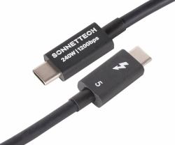 Sonnet TCB-TB5-03M Thunderbolt-Kabel 0,3 m 80 Gbit/s Schwarz (Thunderbolt Cable 0.3 M 80 - Gbit/S Black - Warranty: 12M)