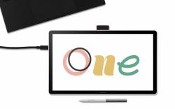 Wacom One 14 graphic tablet Black, White 2540 lpi 309 x 174 mm USB (One 14 Graphic Tablet Black, - White 2540 Lpi 309 X 174 Mm - Usb - Warranty: 12M)