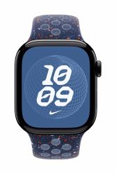 Apple MGAV4ZM/A Intelligentes tragbares Accessoire Band Blau Fluor-Elastomer (42MM BLUE RIBBON NIKE SB - S/M)