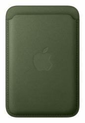 Apple MGH74ZM/A Zubehör für Smartphones & Mobiltelefone Kartenhalter (IPHONE FINEWOVEN WALLET MAGSAFE MOSS)