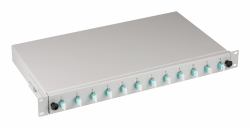 EFB Elektronik BA71901L24OM3 Glasfaser-Spleißgehäuse (SPLICE BOX LC 50/125 OM3 RETRA - 24 PIG REMOVED / 12 COUPLINGS)
