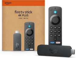 Amazon Fire TV Stick 4K Plus HDMI 4K Ultra HD Fire OS Black (Amazon Fire TV Stick 4K Plus - AV-Player - 8 GB - 4K UHD [2160p])