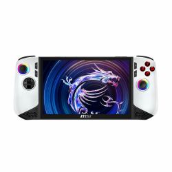 MSI Claw 8 AI+ A2VM-091 Tragbare Spielkonsole 20,3 cm [8"] 2 TB Touchscreen WLAN Schwarz, Weiß (Claw 8 091 Polar Tempest)
