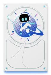 Seagate Game Drive Astro Bot external hard drive 5 TB 2.0/3.2 Gen 1 [3.1 Gen 1] White, Blue (5TB ASTRO BOT LIMITED EDITION - GAME DRIVE)