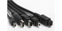 CRU Cable-10 1 m 9-p Nero (CRU FireWire Cable; ; Cable-10; IEEE 1394b [FireWire 800] cable; 9P-9P; length 2m; black [2Years warranty])