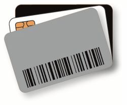 Zebra 104523-125 blank plastic card (ZEBRA WHITE PVC 20MIL CARDS - [ 500 PER BOX ])