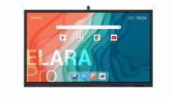 Newline Elara Pro lavagna interattiva 190,5 cm [75"] 3840 x 2160 Pixel Touch screen Nero (Newline TT-7523QCA+ 75" Elara Pro Android 13, Cast+, Interactive Touch Screen with Camera)