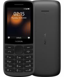 Nokia 215 4G 6.1 cm [2.4"] 90.3 g Black Feature phone (NOKIA 215 4G TA-1272 DS EAC UA BLACK)
