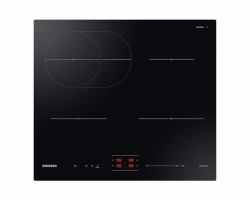 Samsung NZ64B4016FK Schwarz Integriert 60 cm Zonen-Induktionskochfeld 4 Zone[n] (SERIES 4 SLIM FIT SMART INDUCTION H)