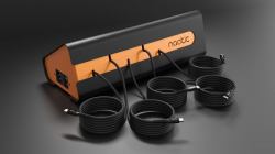 Port Designs 611031 mobile device charger Universal Black, Copper AC Fast charging Indoor (Naotic Five Charge USB-C 5-Ports Charging Station 611031)