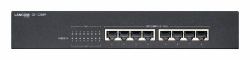 LANCOM GS-1208P - Switch - unmanaged - 8 x 10/100/1000 [PoE+] - Desktop, an Rack montierbar - PoE+ [65 W]