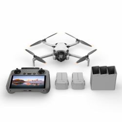 DJI Mini 4 Pro Fly More Combo [RC 2] 4 Rotoren Quadrocopter 48 MP 3840 x 2160 Pixel 2590 mAh Schwarz, Weiß (Mini 4 Pro Fly More Combo [Rc - 2] 4 Rotors Quadcopter 48 Mp - 3840 X 2160 Pixels 2590 M...