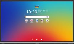 Viewsonic IFP8651-3C lavagna interattiva 2,18 m [86"] 3840 x 2160 Pixel Touch screen Nero USB (IFP8651-3C, 86", - [EDLA-certified], 50 - Multi-Point Touch, Android 14, 9H, 4K UHD [3840x2160], 450ni...