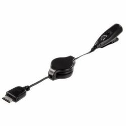 Hama 00106627 Handykabel Schwarz 0,70 m Micro-USB A 3.5mm (Musik adapter Micro)